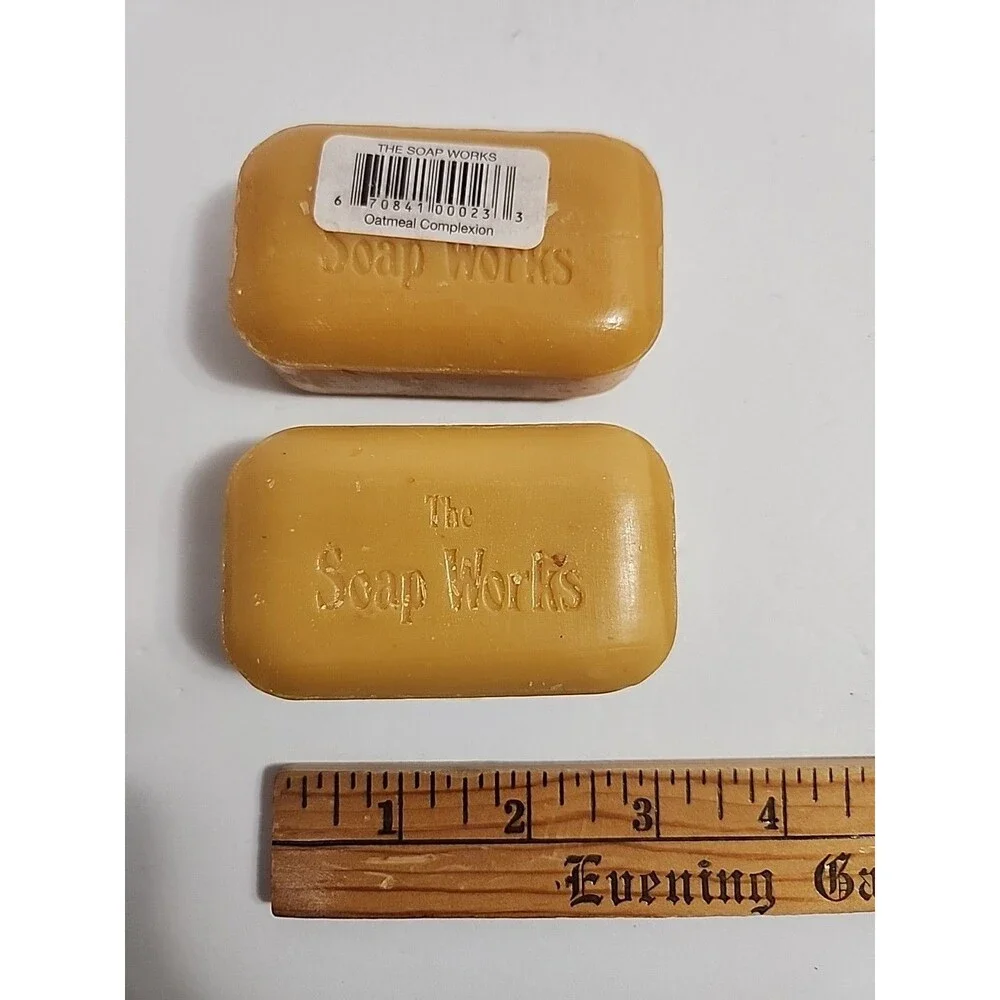 Soap Works Oatmeal Soap Bar 2 Bars 3.5 Oz